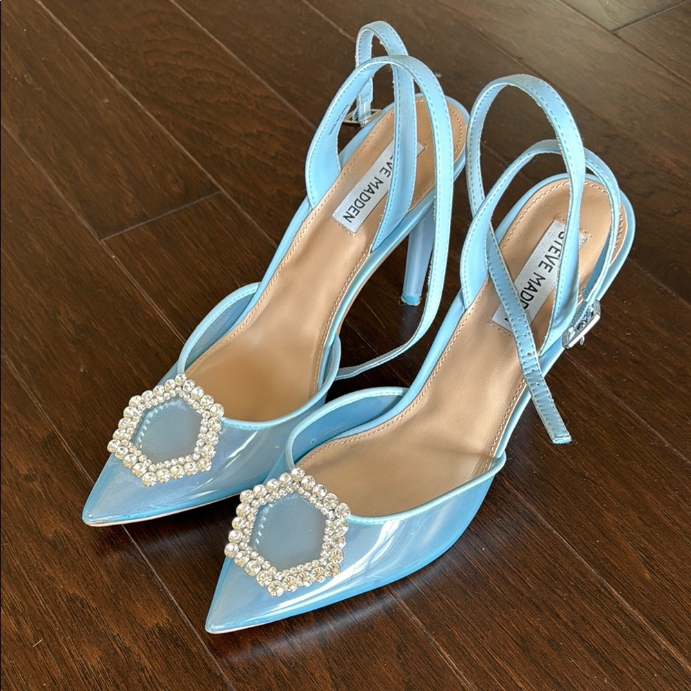 Steve Madden Women's Blue Heels